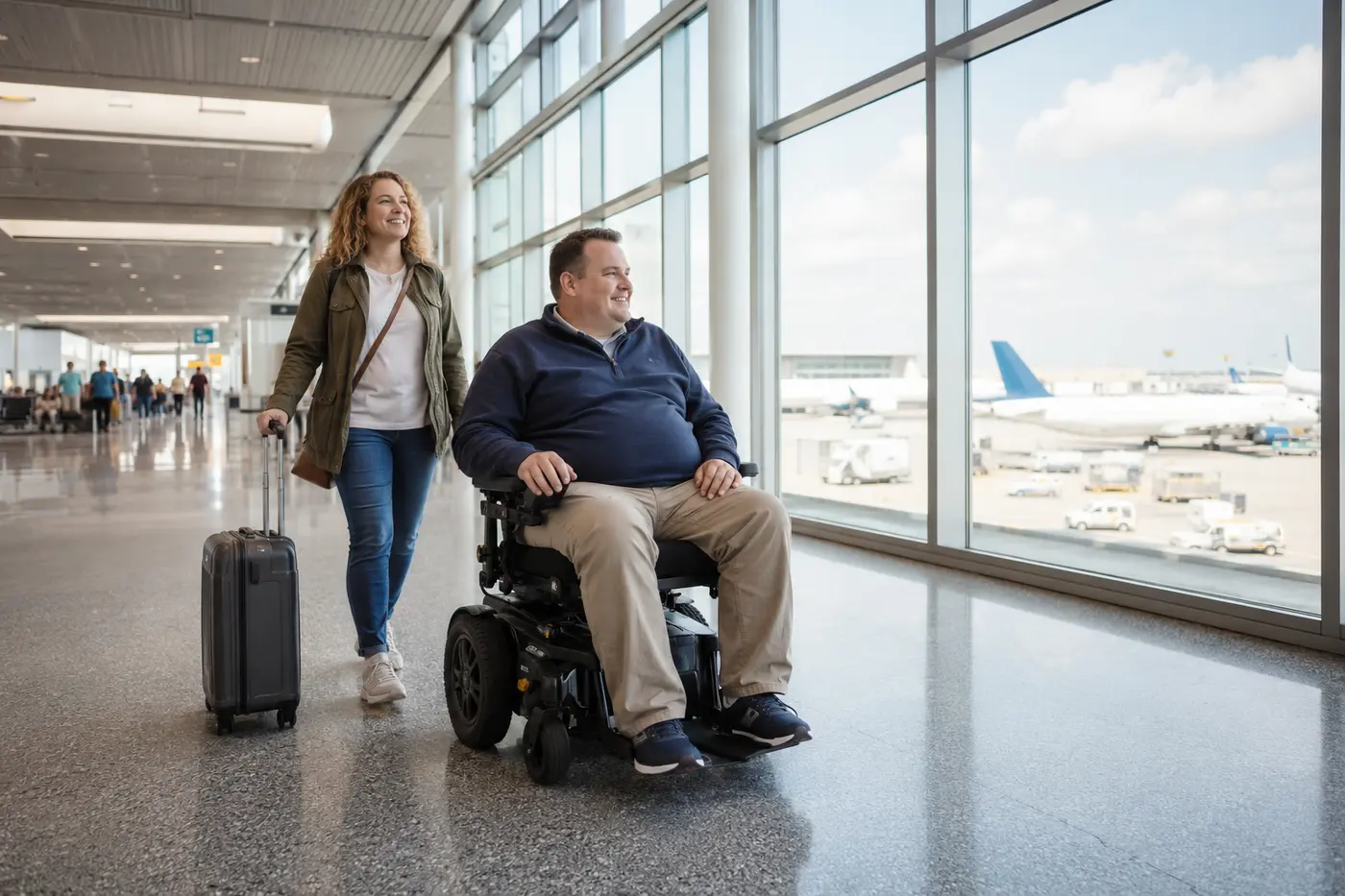 Accessible holiday planning and mobility equipment